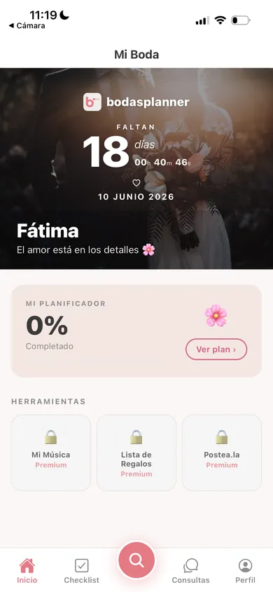 App Bodas Planner